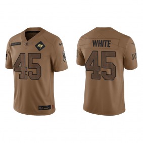 Men's Tampa Bay Buccaneers Devin White Brown 2023 Salute To Service Limited Jersey