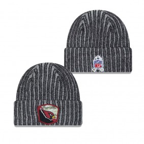 Men's Arizona Cardinals Black 2023 Salute To Service Cuffed Knit Hat